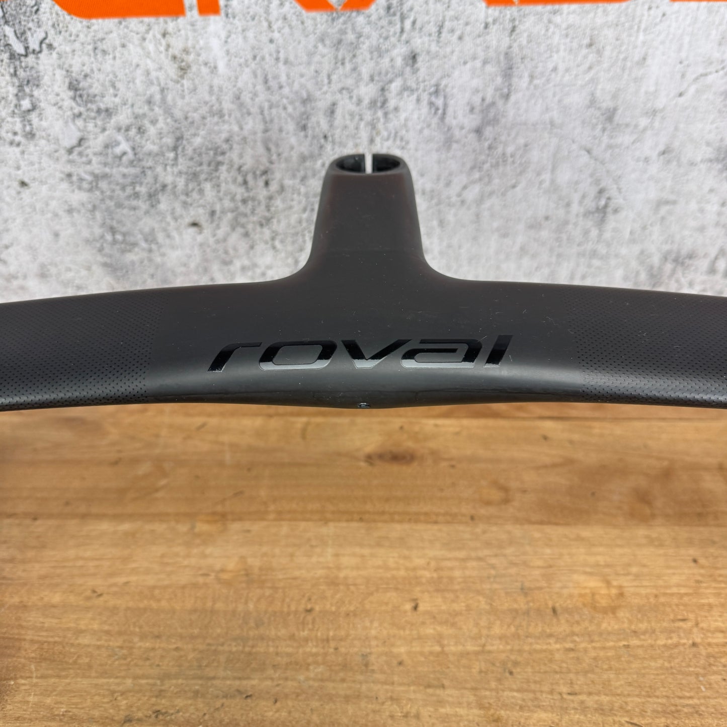 Roval Rapide Cockpit 44cm x 110mm -6 Degree Carbon Integrated Handlebar 340g