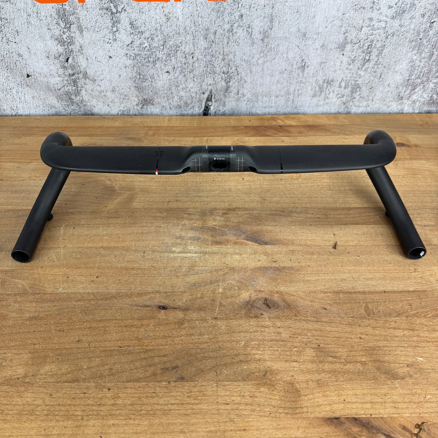 Low Mile! 3T Aeroghiaia Integrale LTD Carbon 31.8mm 42cm Bike Handlebar 258g