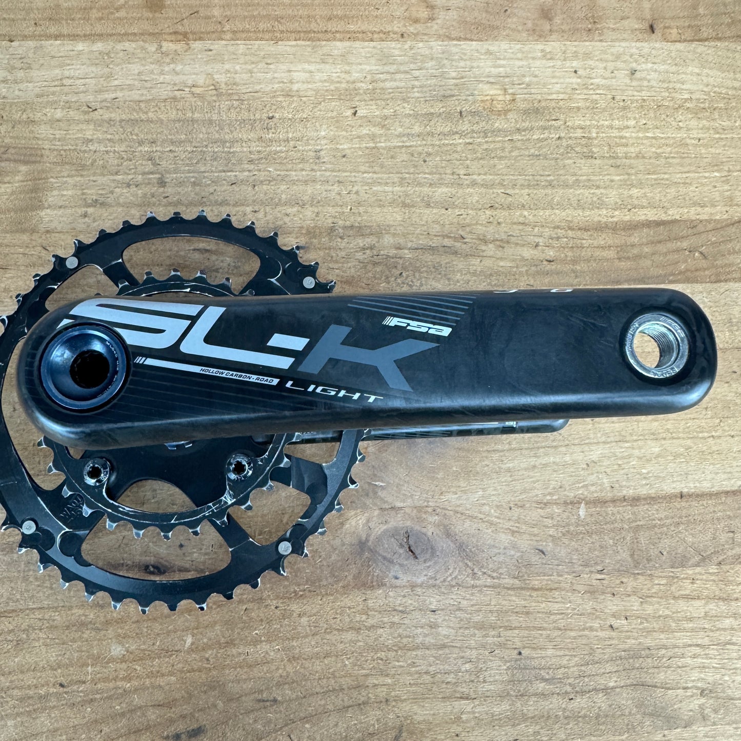 Low Mile! FSA SL-K Light Modular 46/30t 10/11-Speed 30mm Carbon Crankset 175mm