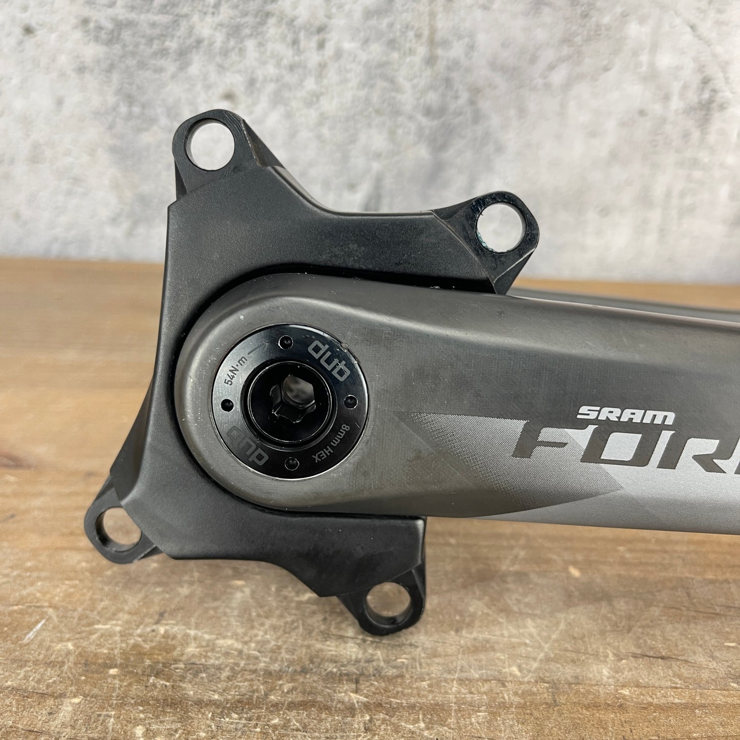 SRAM Force AXS Carbon 172.5mm 4-Bolt 107BCD Crank Arms DUB Spindle 546g