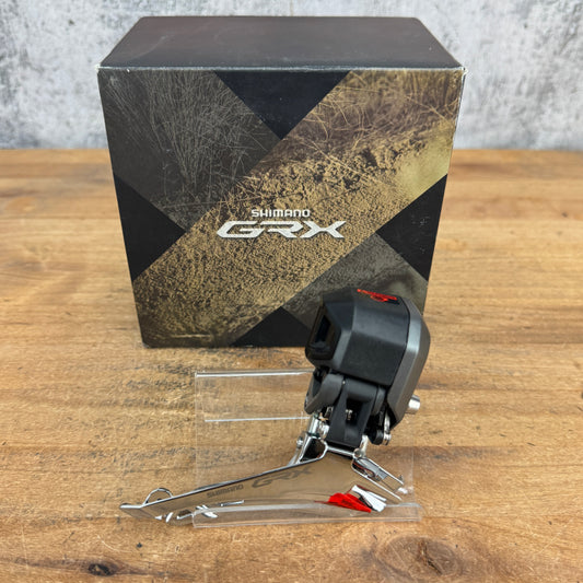 New! Shimano GRX FD-RX815 11-Speed Di2 Braze-On Front Derailleur MSRP $239