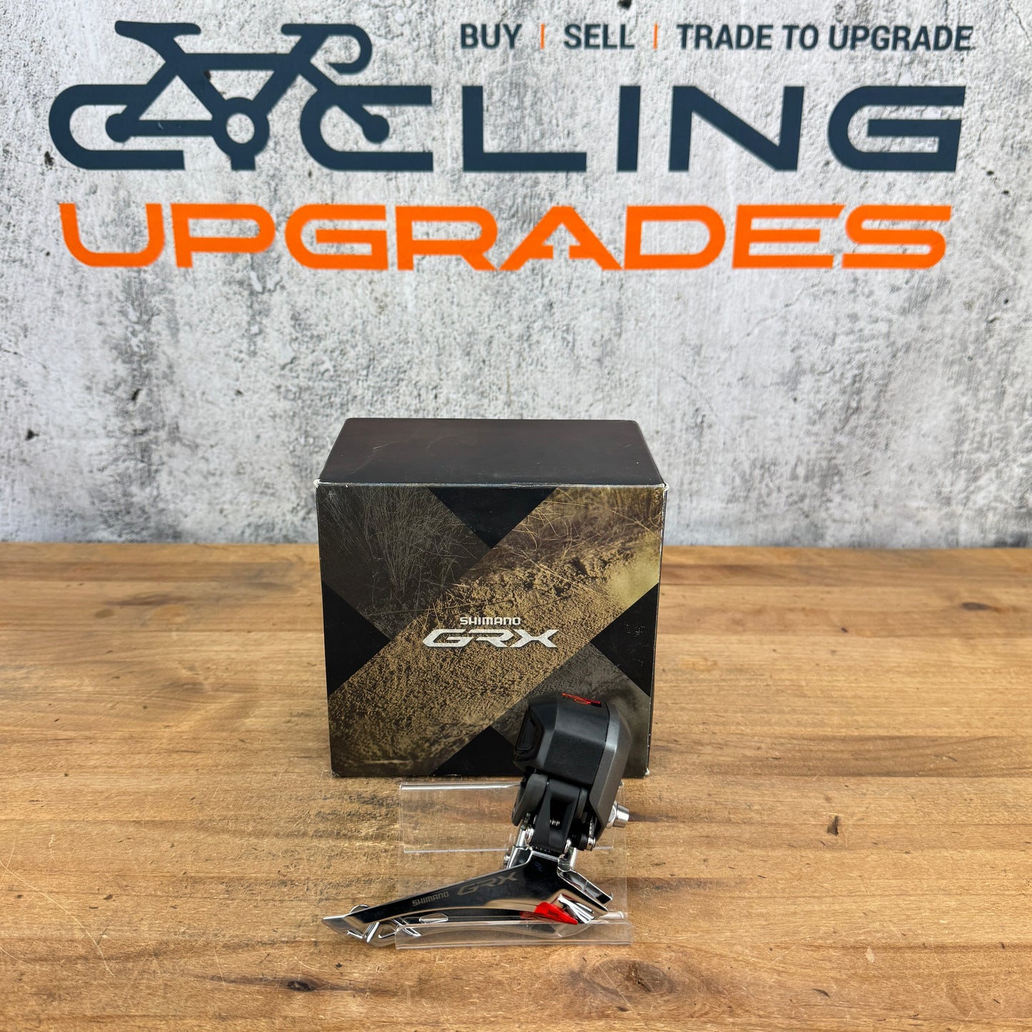 New! Shimano GRX FD-RX815 11-Speed Di2 Braze-On Front Derailleur MSRP $239