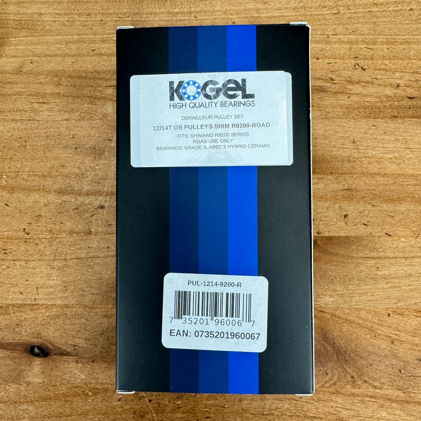 New! Kogel 12/14t Oversized Ceramic Derailleur Pulley Wheels Shimano R9200 12-Speed