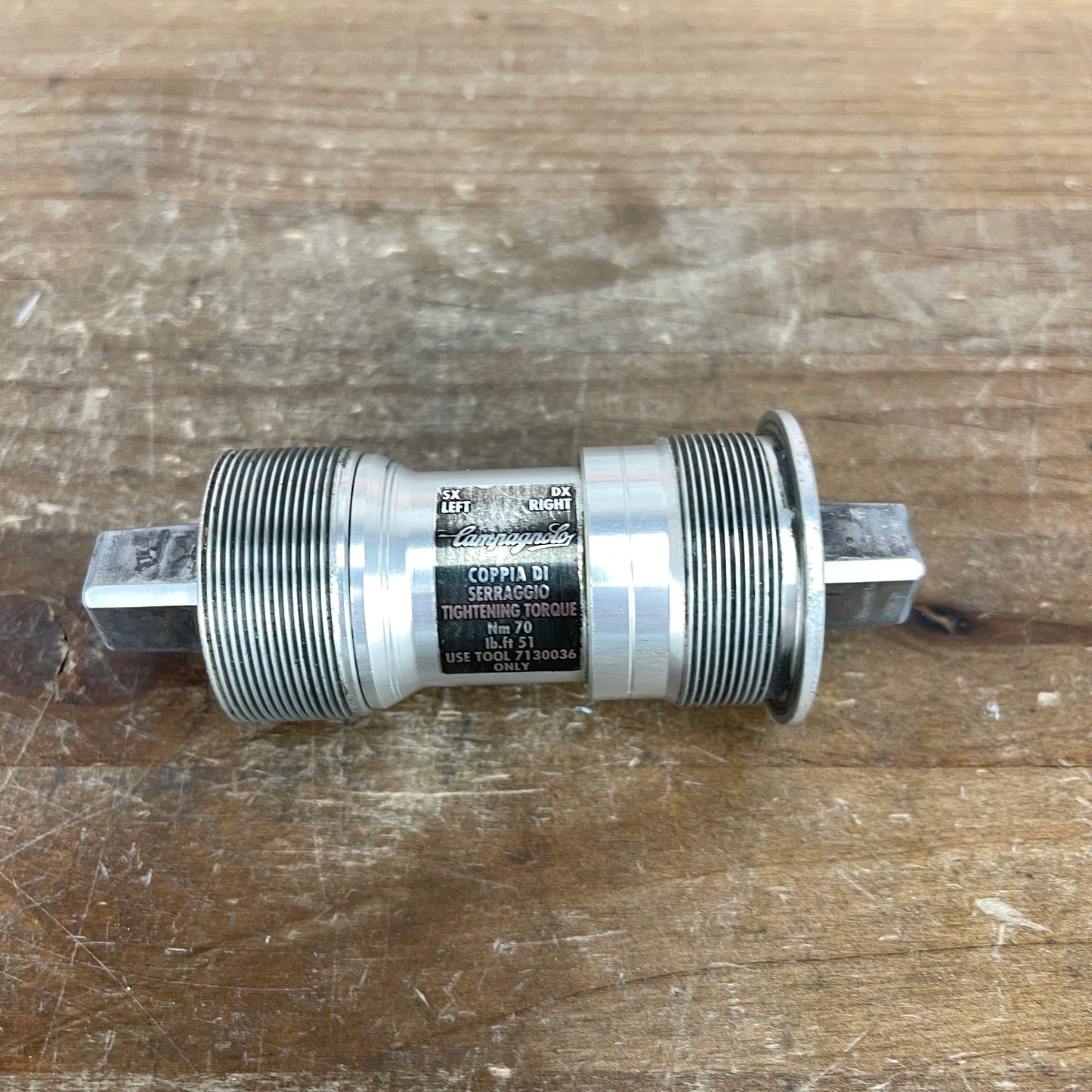 Campagnolo Chorus 1.37x24t BSA English Threaded Square Taper Bottom Bracket