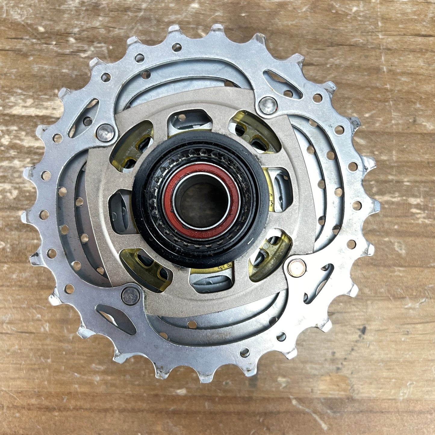 Campagnolo Chorus 12-25t 10-Speed Road Bike Cassette 260g "Typical Wear"