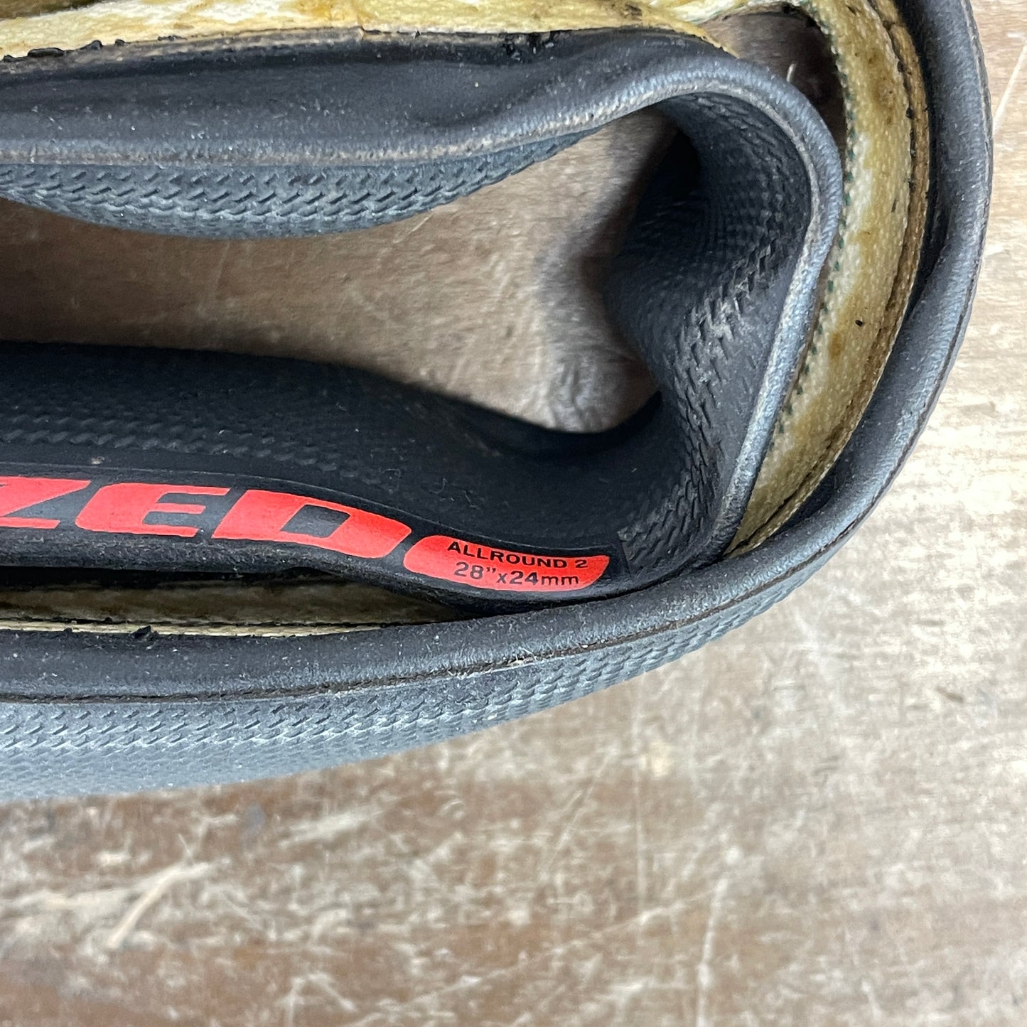 Single Specialized S-works Allround 2 700c x 24mm Road Bike Tubular Tire
