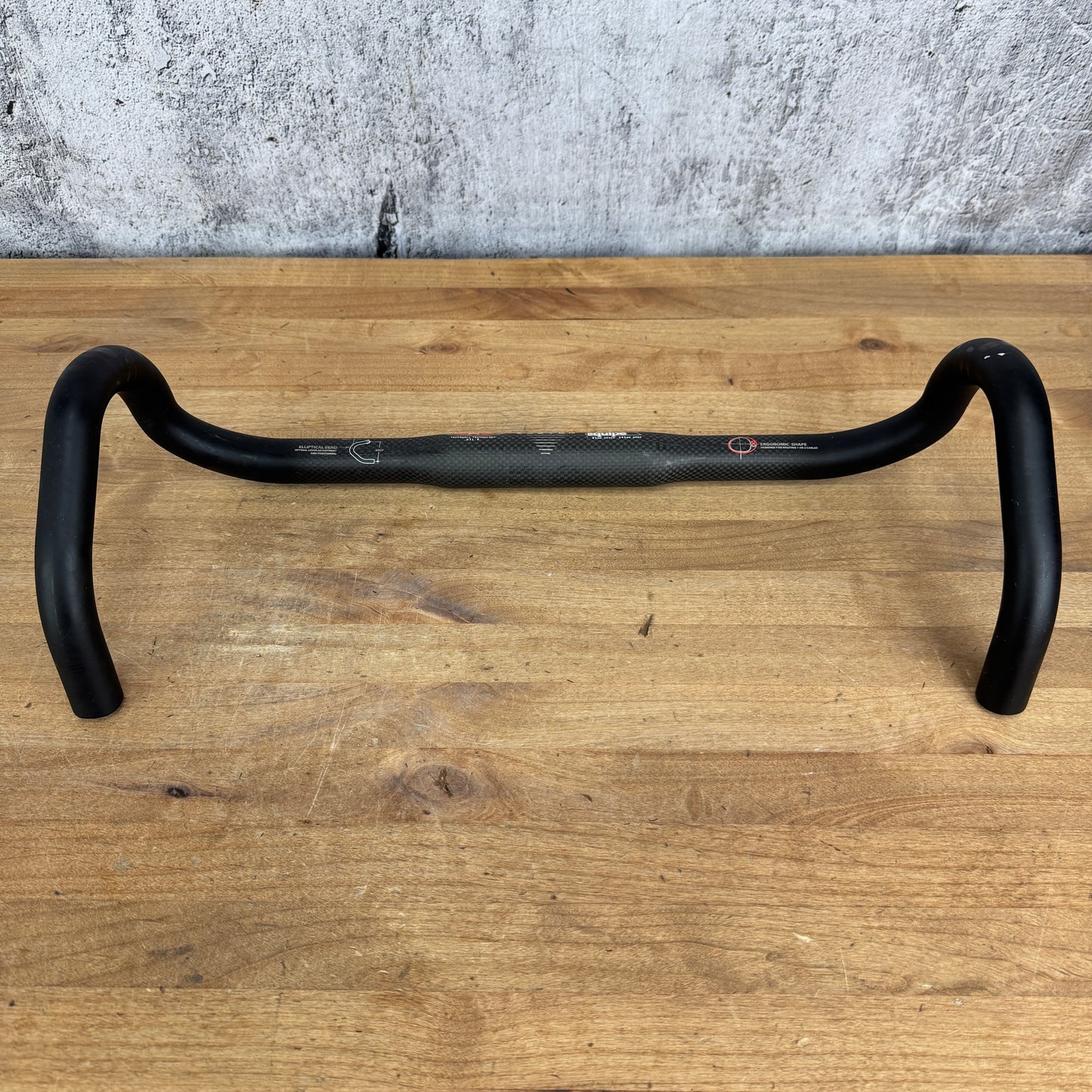 Easton EC90 Equipe 44cm Carbon 31.8mm Road Bike Handlebar 208g