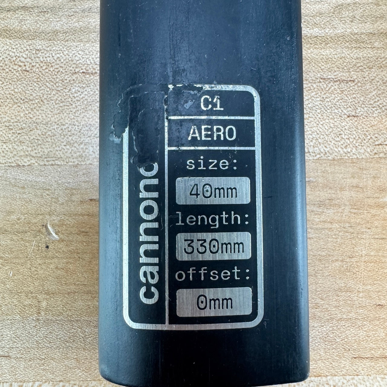 Cannondale C1 Aero Zero Setback 330mm Carbon Bike Seatpost 159g