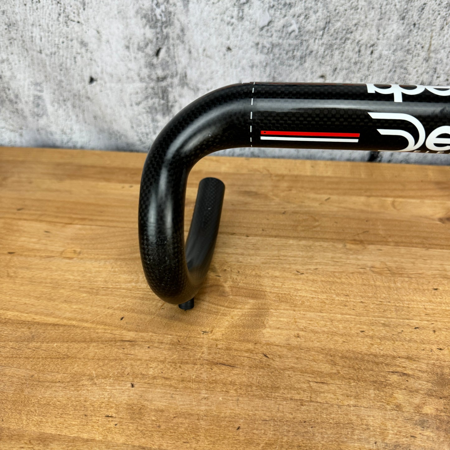 Low Mile! Deda Elementi Trentacinque Carbon 42cm C-C 35.0mm Bike Handlebar 206g