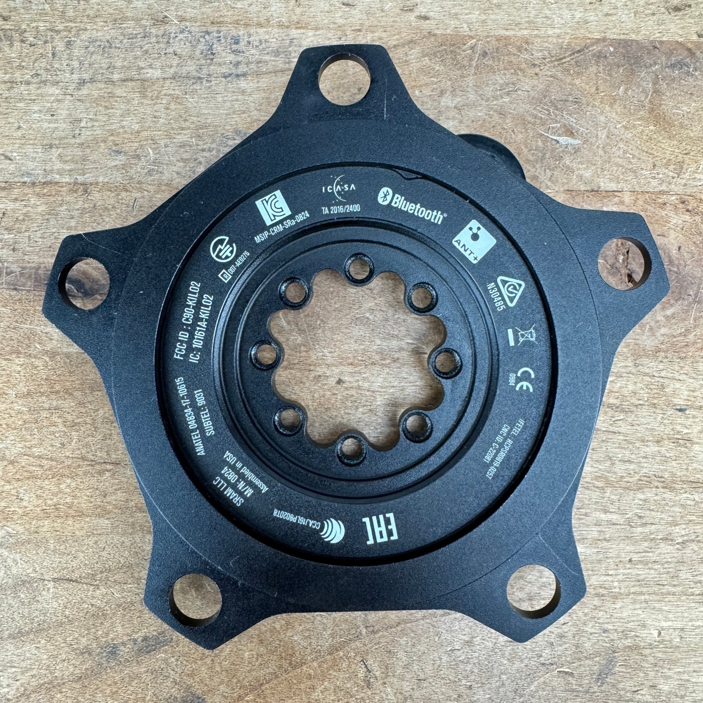 SRAM Quarq DZero Dub 5-Bolt 110mm BCD 8-Bolt Direct-Mount Chainring Spider 129g