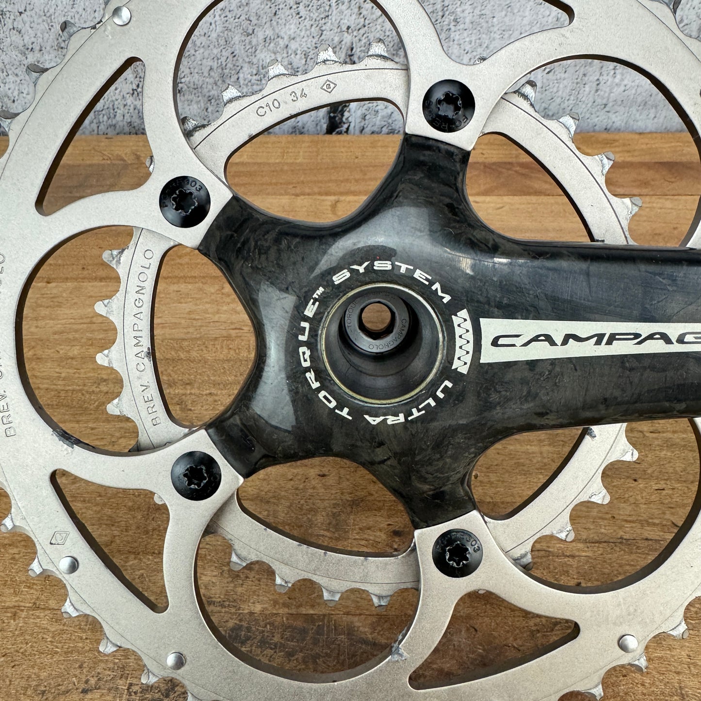 Campagnolo Chorus CT 10-Speed 175mm 50/34t Carbon Ultra-Torque 5-Bolt Crankset