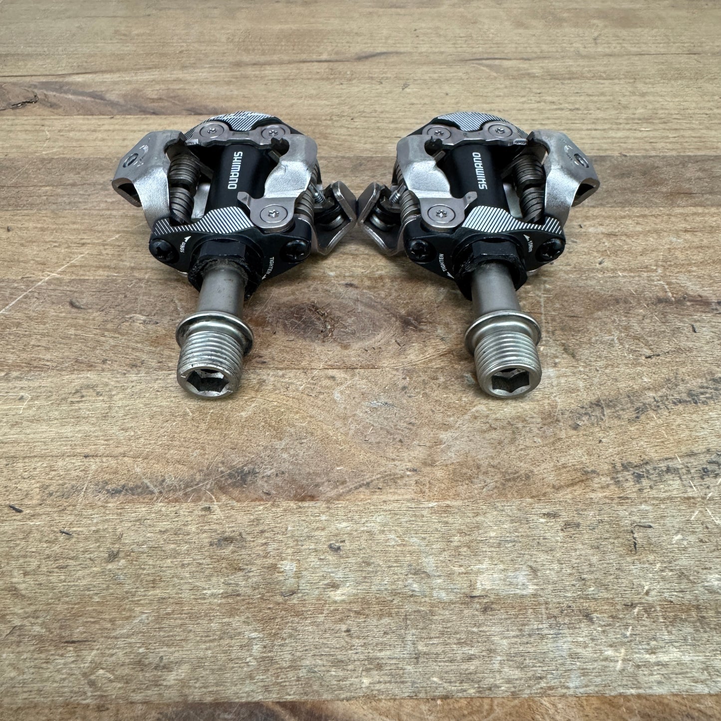 Low Mile! Shimano Deore XT PD-M8100 Dual-Sided Clipless SPD Pedals 341g