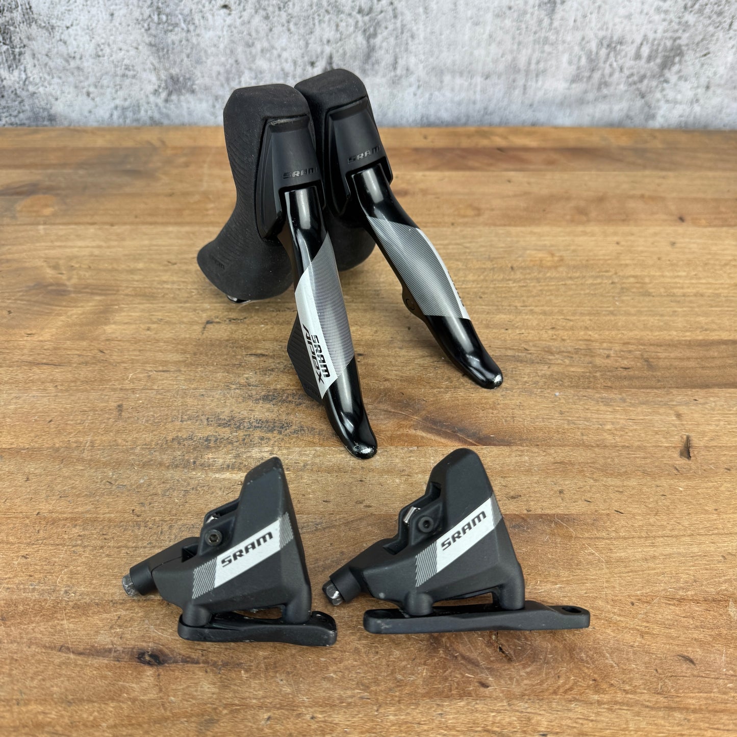 Low Mile! SRAM Apex AXS HRD 12-Speed Electronic Shifters/Levers w/ Calipers