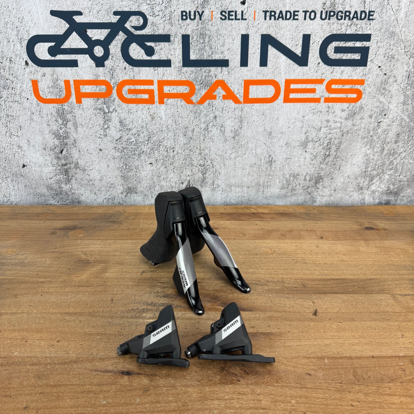 Low Mile! SRAM Apex AXS HRD 12-Speed Electronic Shifters/Levers w/ Calipers