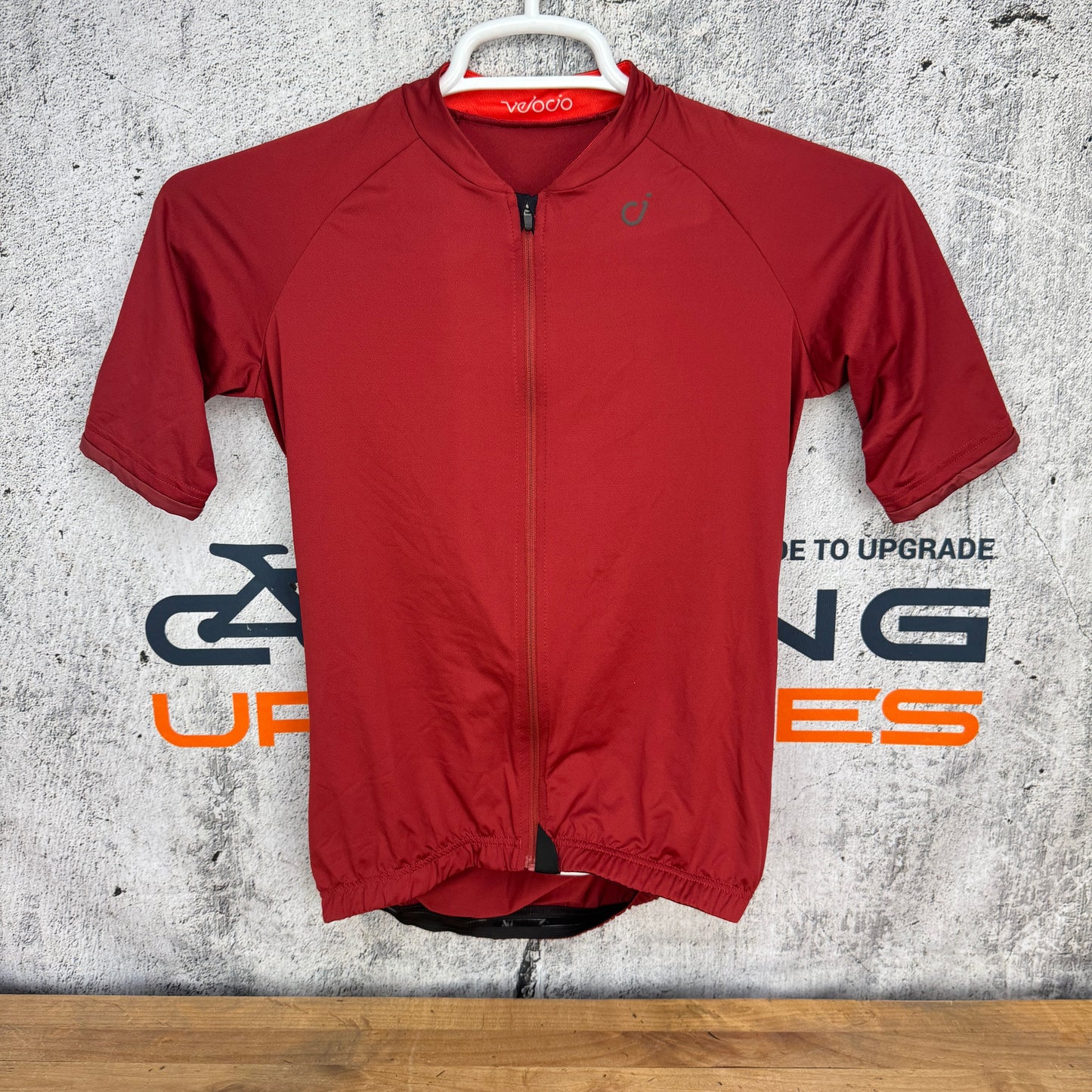 Velocio Signature Short Sleeve Red Men's Small Cycling Jersey