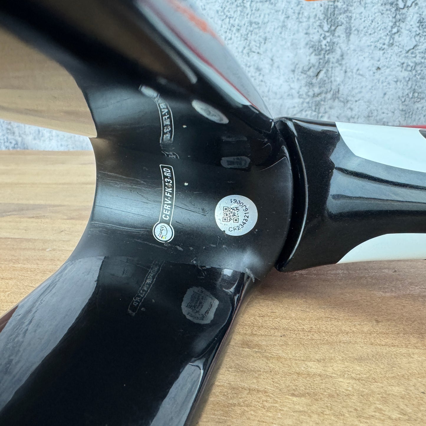 2018 Cervelo S5 58cm Rim Brake Carbon Road Bike Frameset 700c 1845g