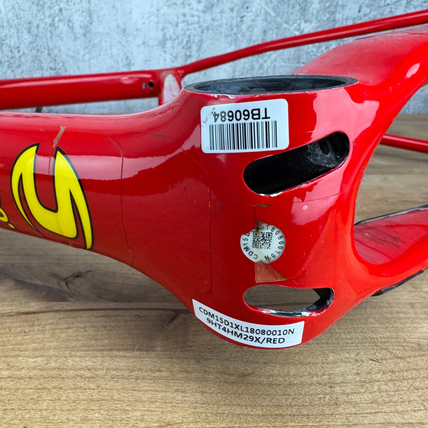 2019 Cannondale F-Si Throwback XL Lefty Ocho Boost Carbon Disc Frameset 29"