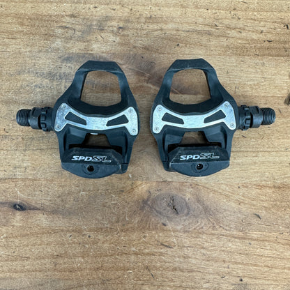 Shimano SPD-SL PD-R550 Steel Spindle Clipless Bike Pedals 310g