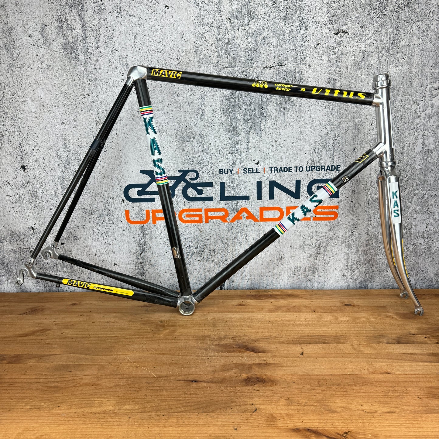Vitus KAS Carbon 9 Rim Brake 57cm Road Bike Frameset 700c 2057g