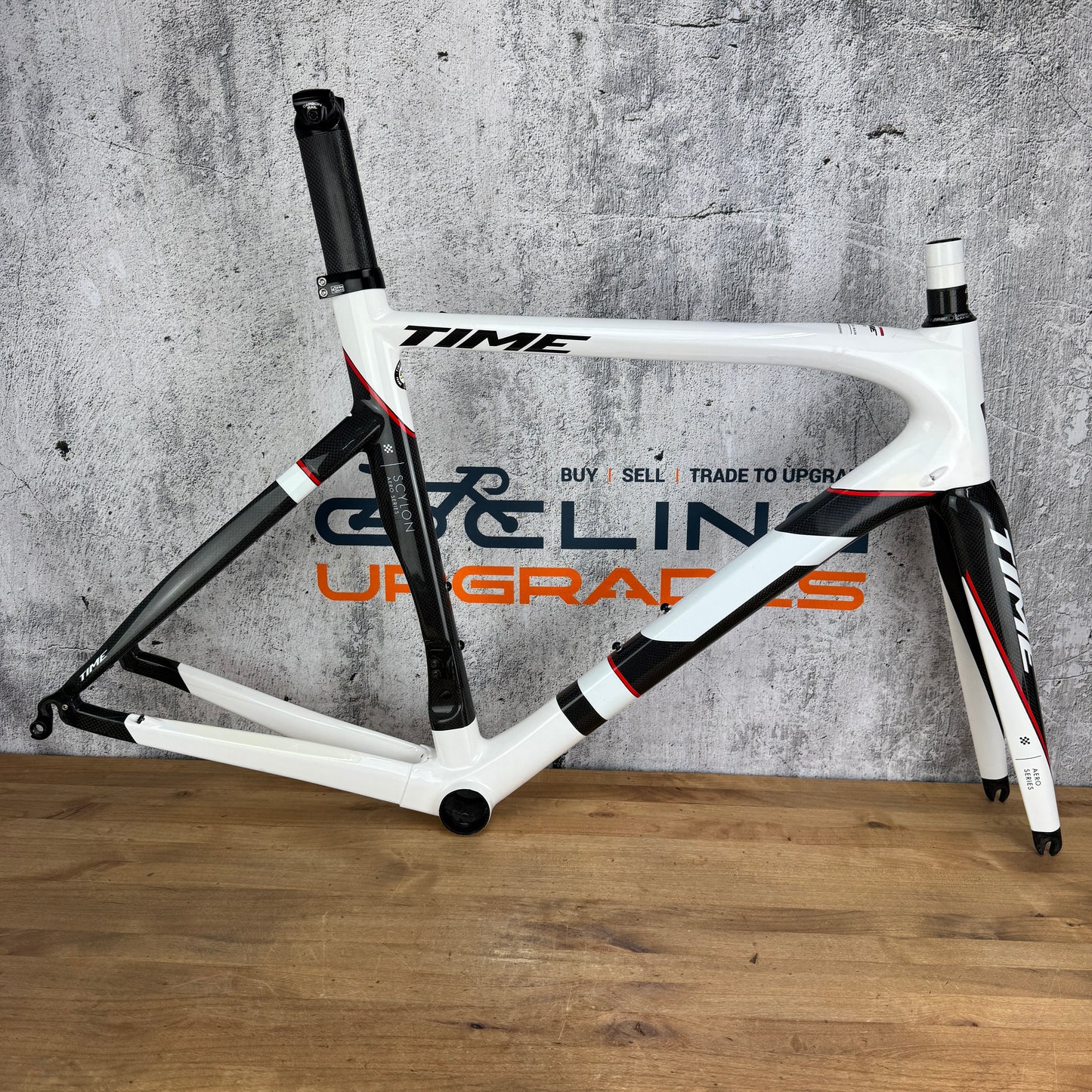 Mint! 2020 Time Scylon Small 54cm Rim Brake Carbon Frameset 700c 1726g
