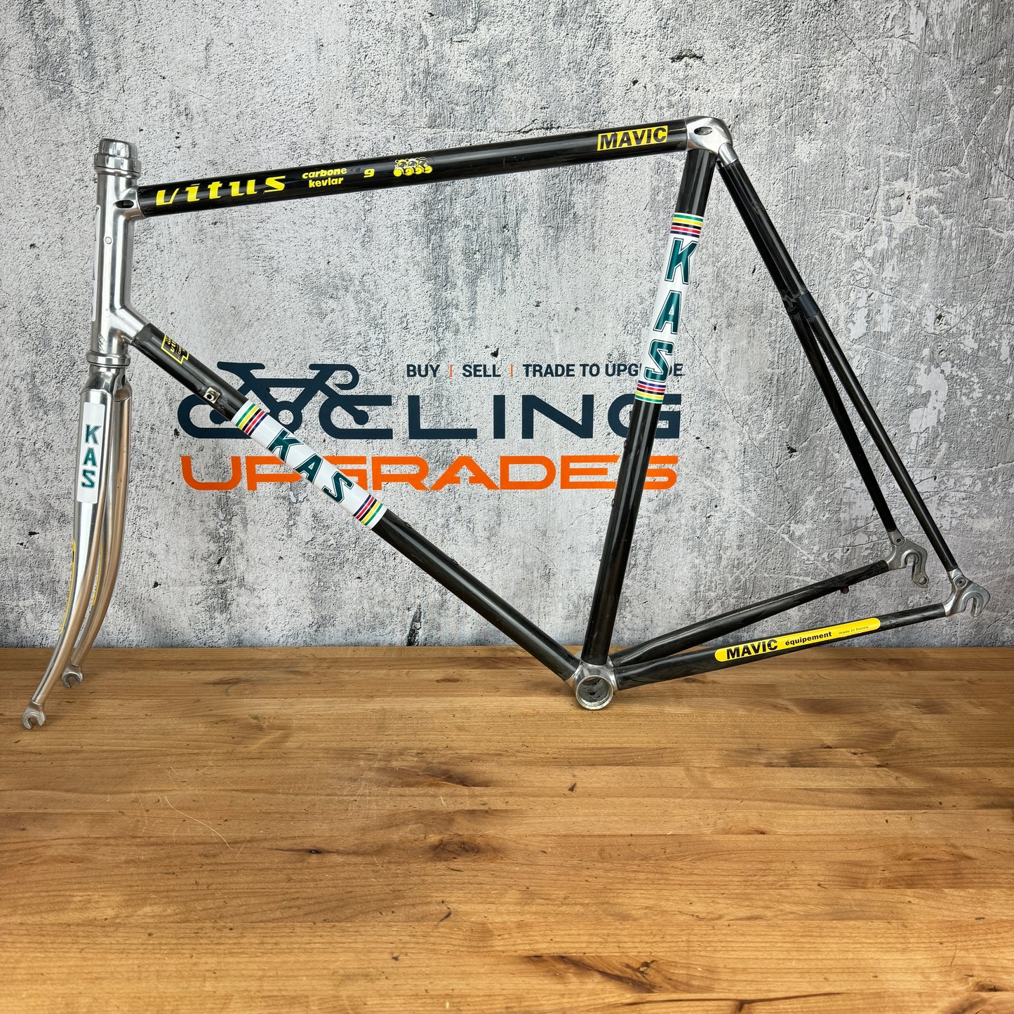 Vitus KAS Carbon 9 Rim Brake 57cm Road Bike Frameset 700c 2057g