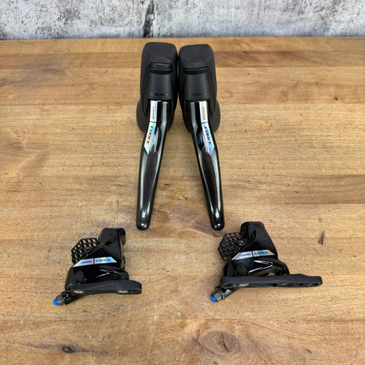 Low Mile! SRAM Force AXS D2 Electronic Hydraulic 12-Speed Shifters + Calipers