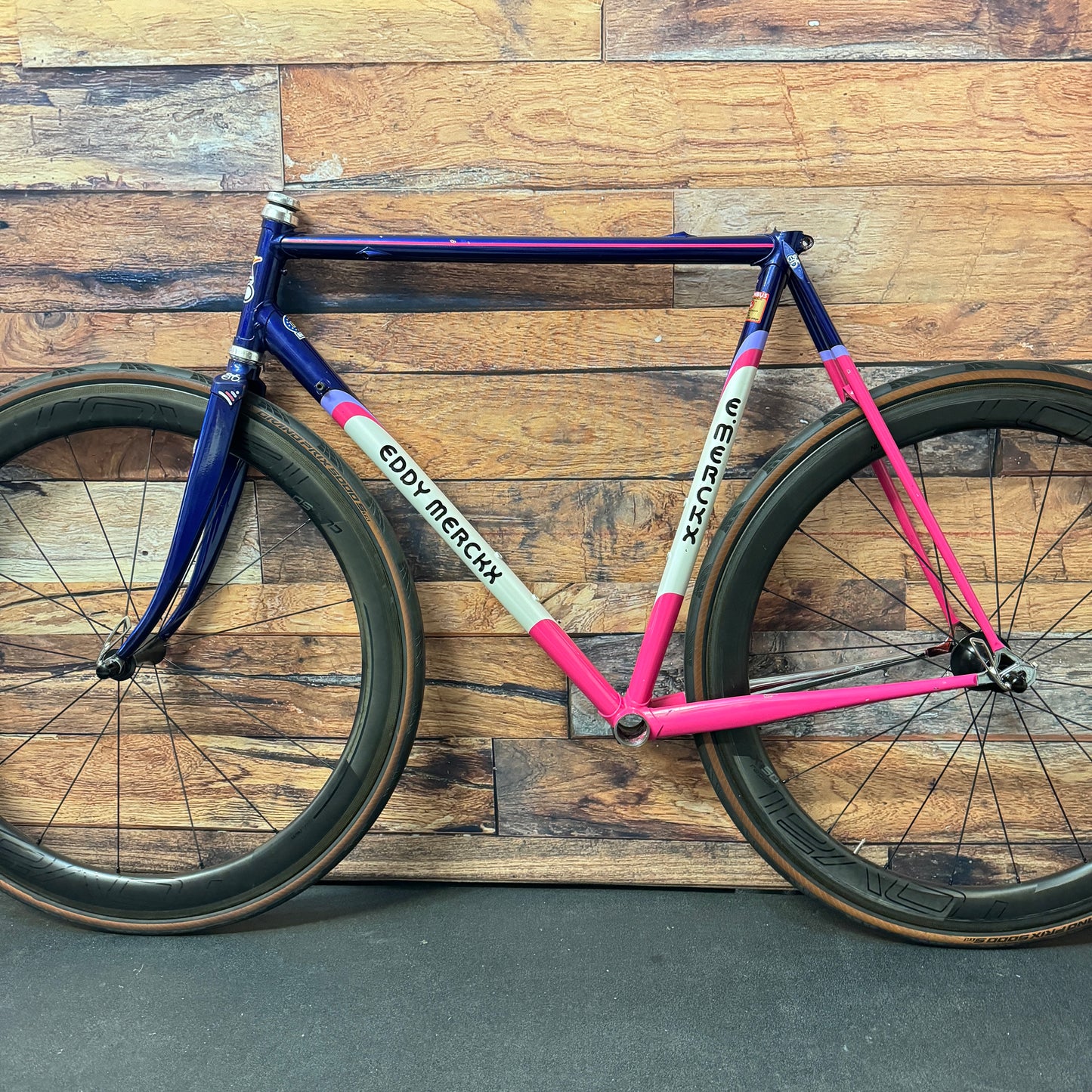 Eddy Merckx Telecom MX Leader 56cm Size Rim Brake Columbus Steel Frameset 700c