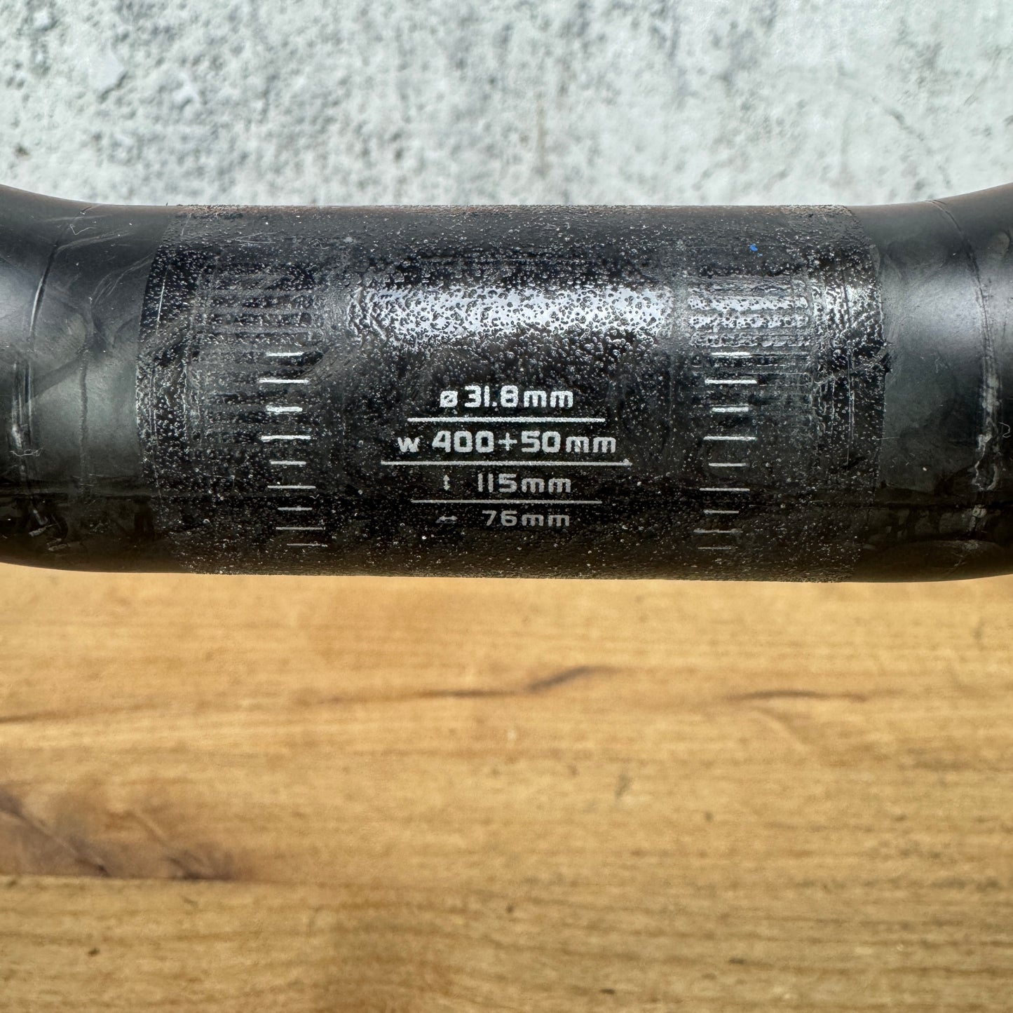 Light Use! FSA K-Wing AGX 40/45cm Carbon 31.8mm 76mm Reach 115mm Drop Handlebar