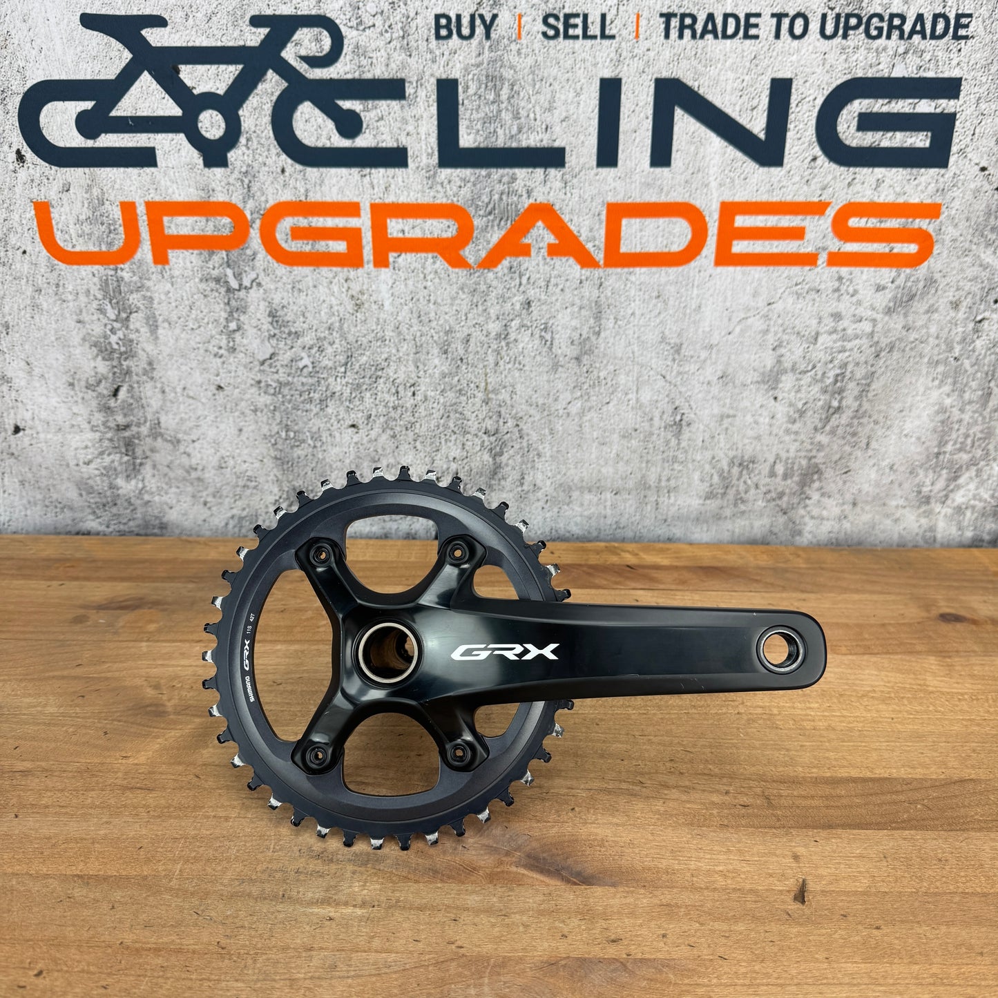 Shimano GRX FC-RX810 172.5mm 42T 1x 11-Speed 24mm Spindle 110BCD 4-Bolt Crankset
