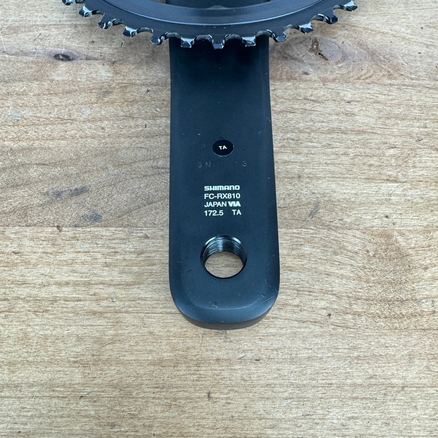 Shimano GRX FC-RX810 172.5mm 42T 1x 11-Speed 24mm Spindle 110BCD 4-Bolt Crankset