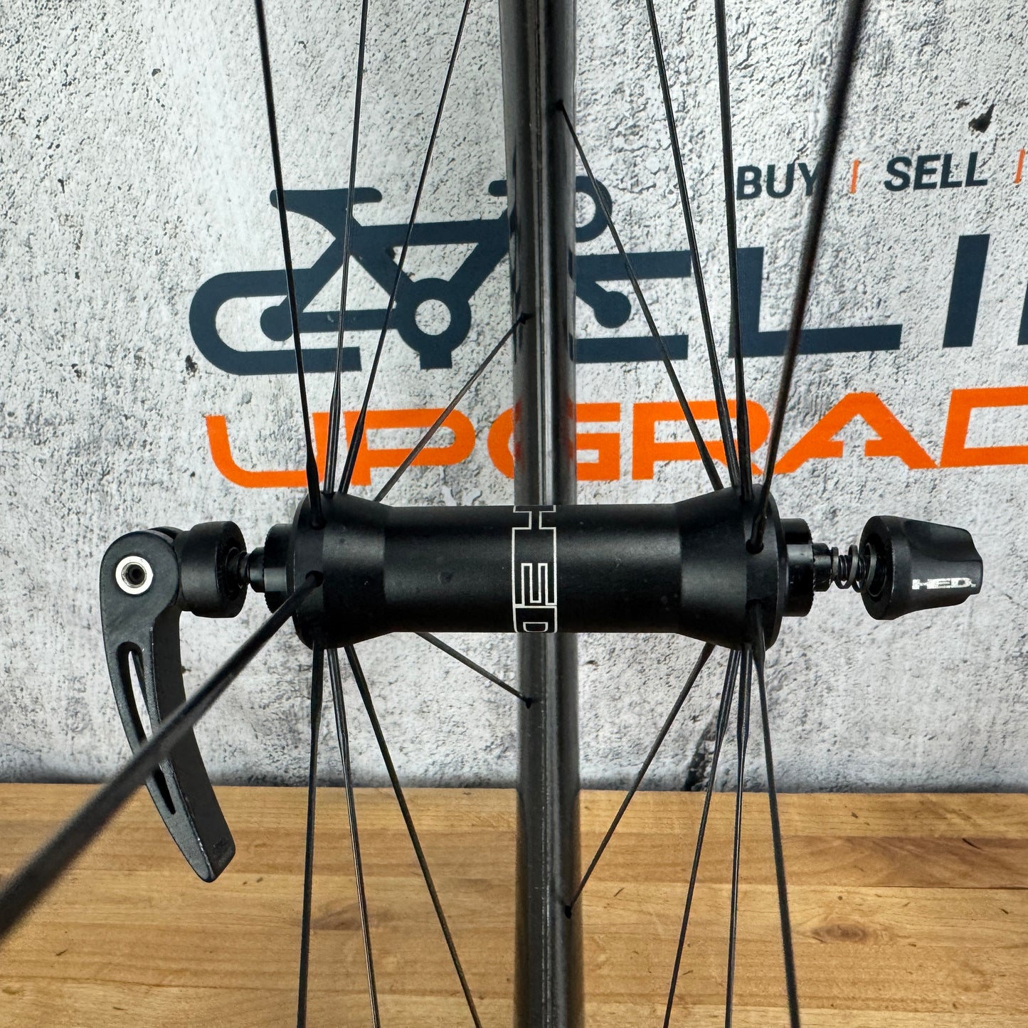 HED Jet RC9 Carbon Alloy Tubeless Wheelset 700c Rim Brake 1920g