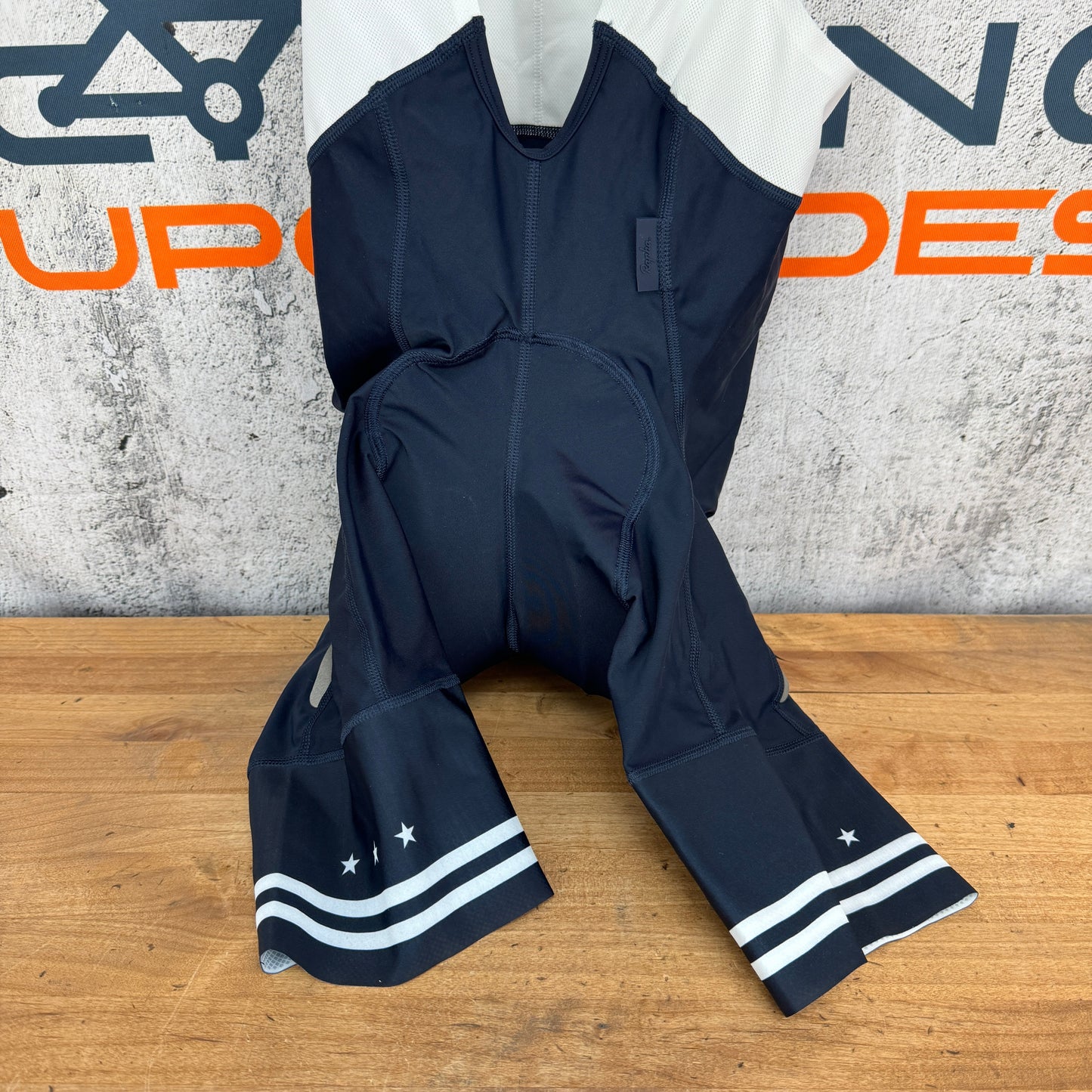 New w/o Tags! Rapha Race Long Mens XS Cycling Bib Shorts