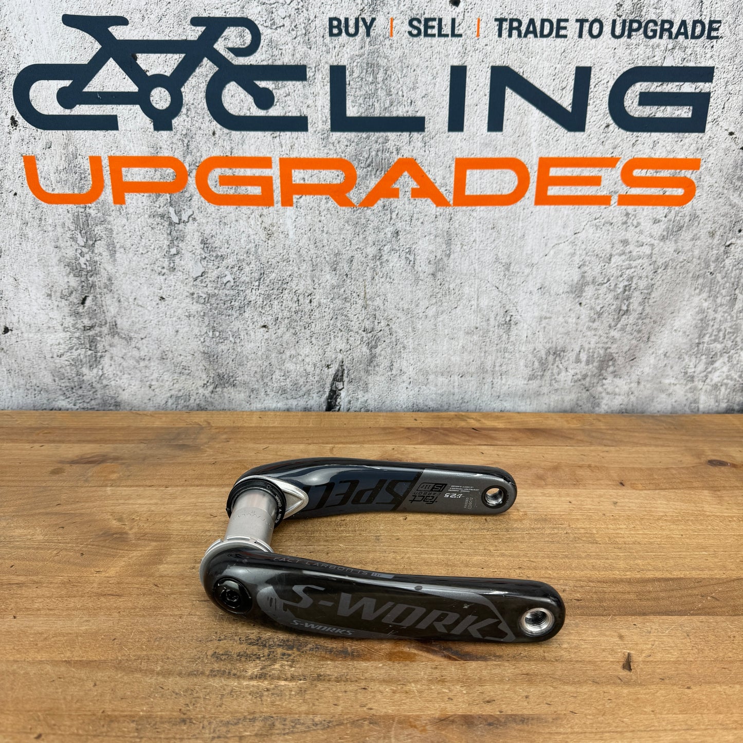 Specialized S-Works FACT Carbon Direct Mount 172.5mm Crank Arms 30mm Spindle
