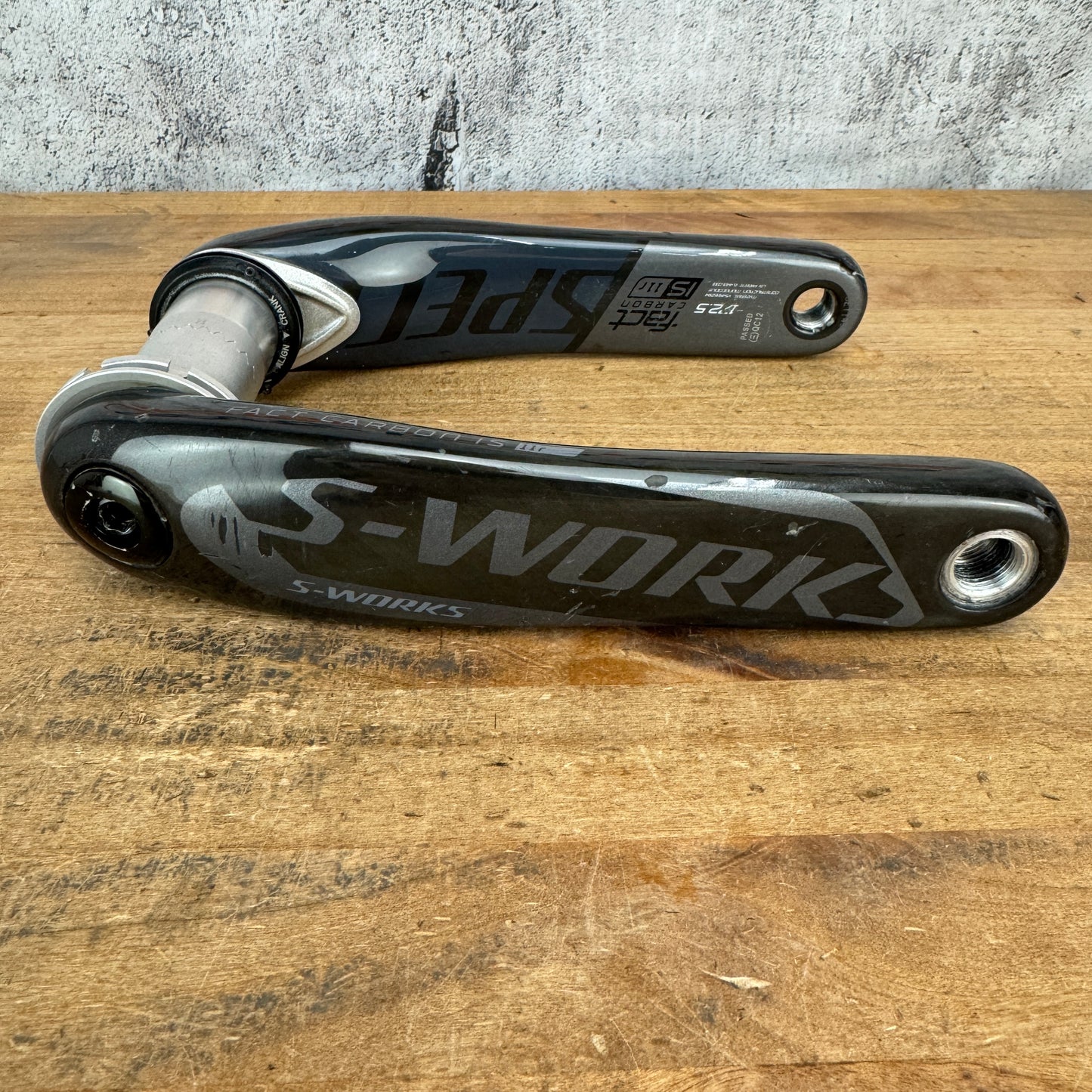 Specialized S-Works FACT Carbon Direct Mount 172.5mm Crank Arms 30mm Spindle