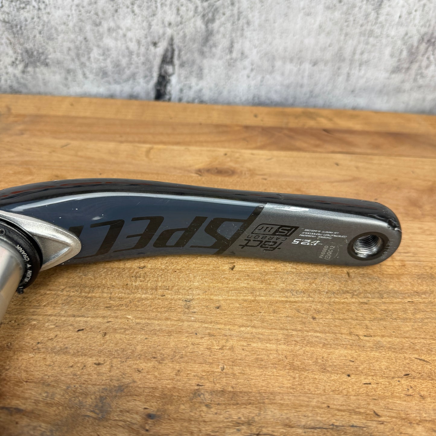 Specialized S-Works FACT Carbon Direct Mount 172.5mm Crank Arms 30mm Spindle