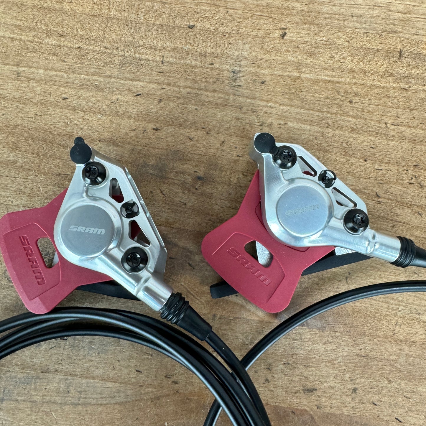 New! 2024 SRAM Red eTap AXS HRD E1 12-Speed Shifters & Flat-Mount Brake Calipers
