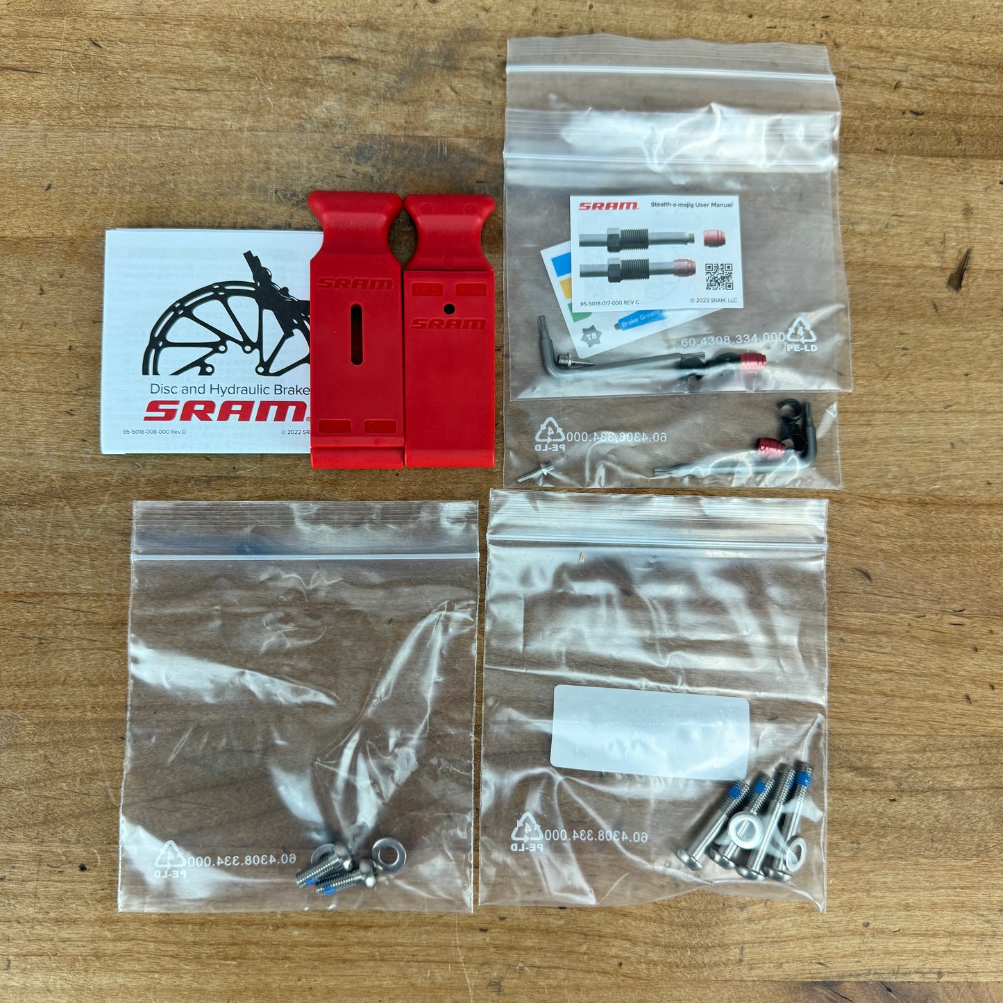 New! 2024 SRAM Red eTap AXS HRD E1 12-Speed Shifters & Flat-Mount Brake Calipers