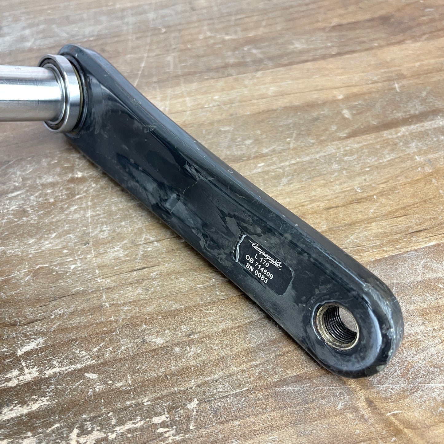 Campagnolo Record Carbon Ultra-Torque 170mm Crank Arms 5-Bolt 130BCD