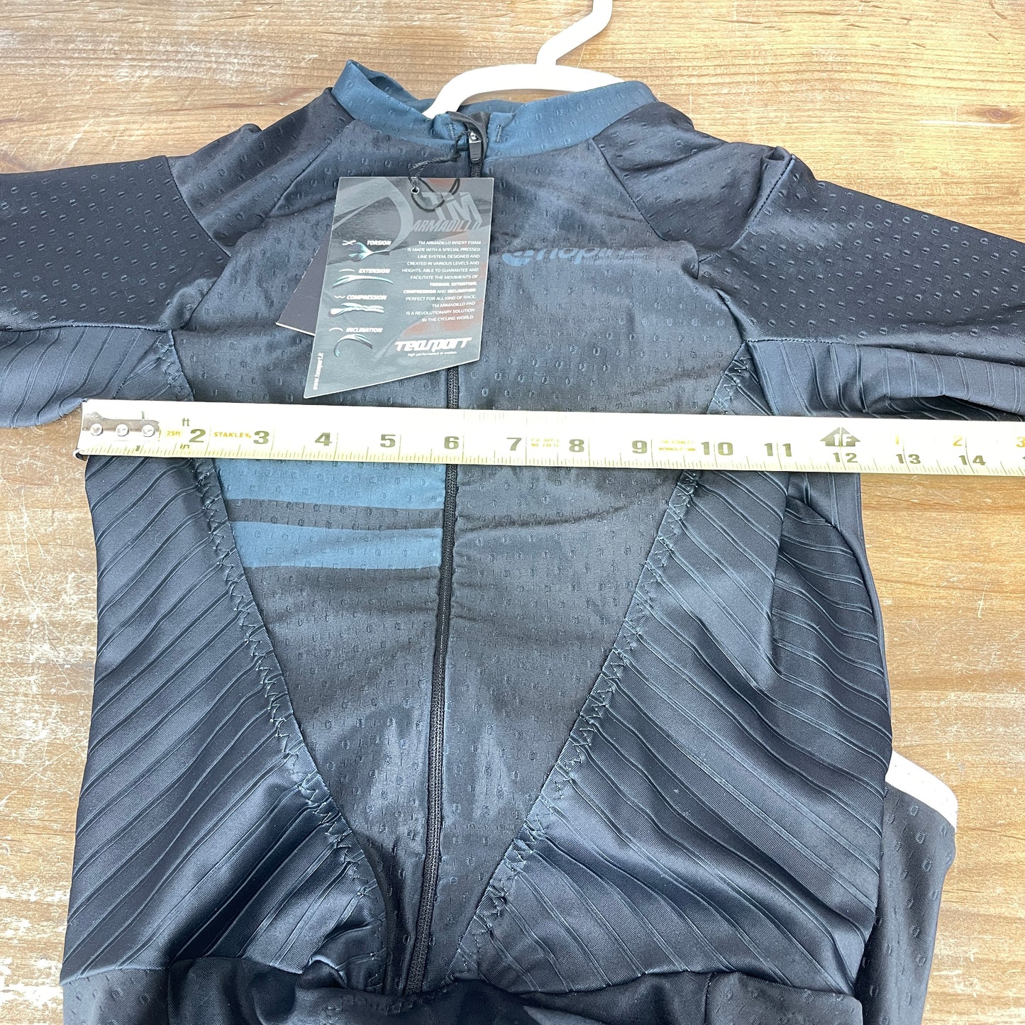 New w/ Tags! Nopinz Men's Black Medium Flow Skinsuit Subzero Short Sleeve