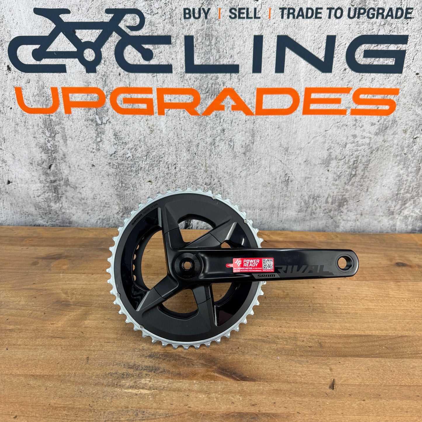 New Takeoff SRAM Rival AXS 12-Speed 175mm 46/33t Alloy Crankset DUB Spindle 846g
