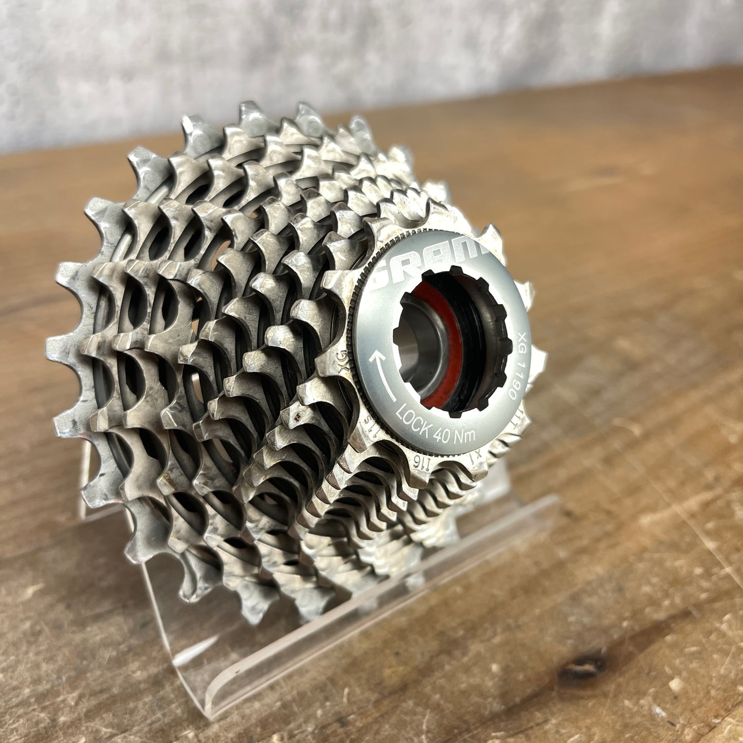 SRAM Red XG-1190 11-25t 11-Speed Road Bike Cassette "Typical Wear" 160g