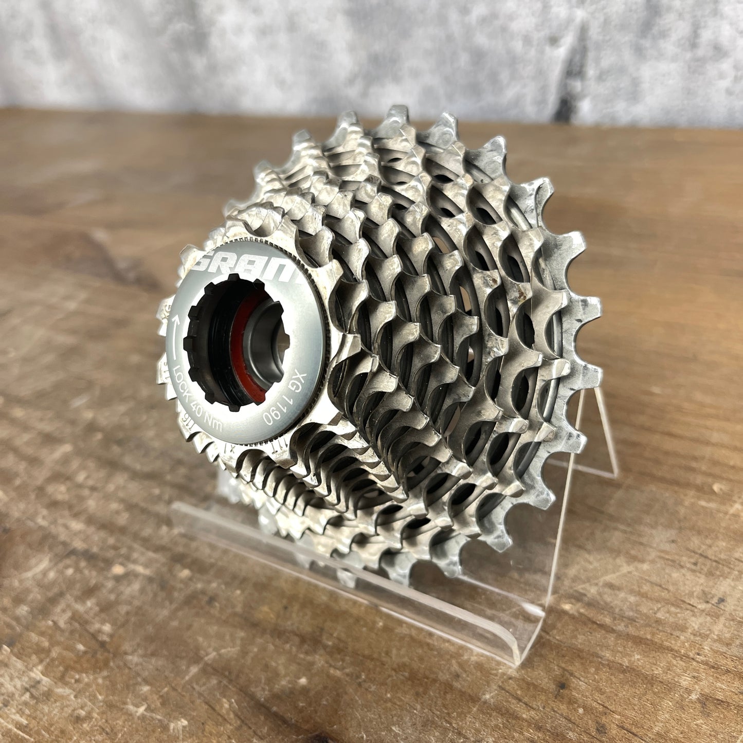 SRAM Red XG-1190 11-25t 11-Speed Road Bike Cassette "Typical Wear" 160g