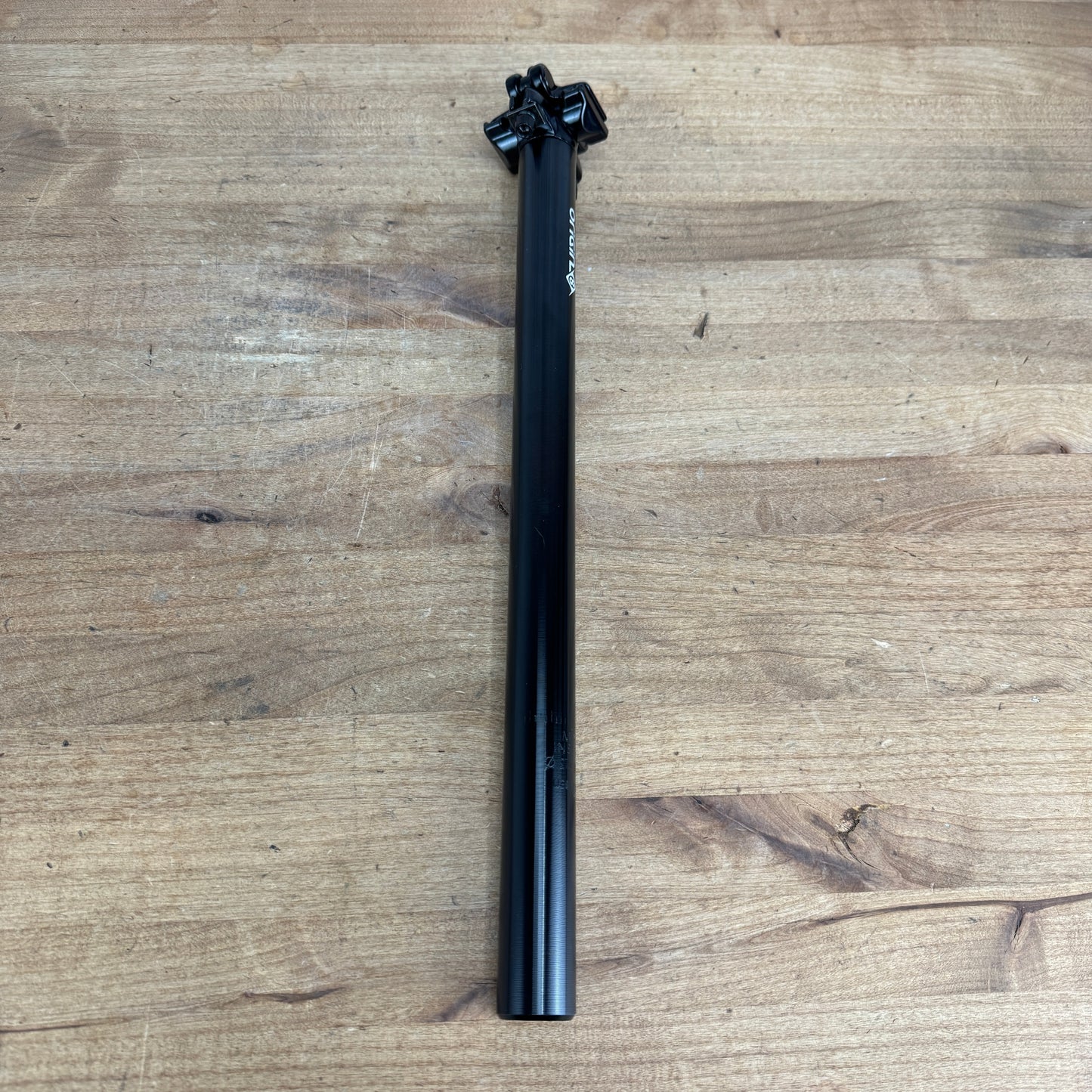 Origin 8 Alloy 27.2mm x 400mm Zero Setback Bike Seatpost 329g