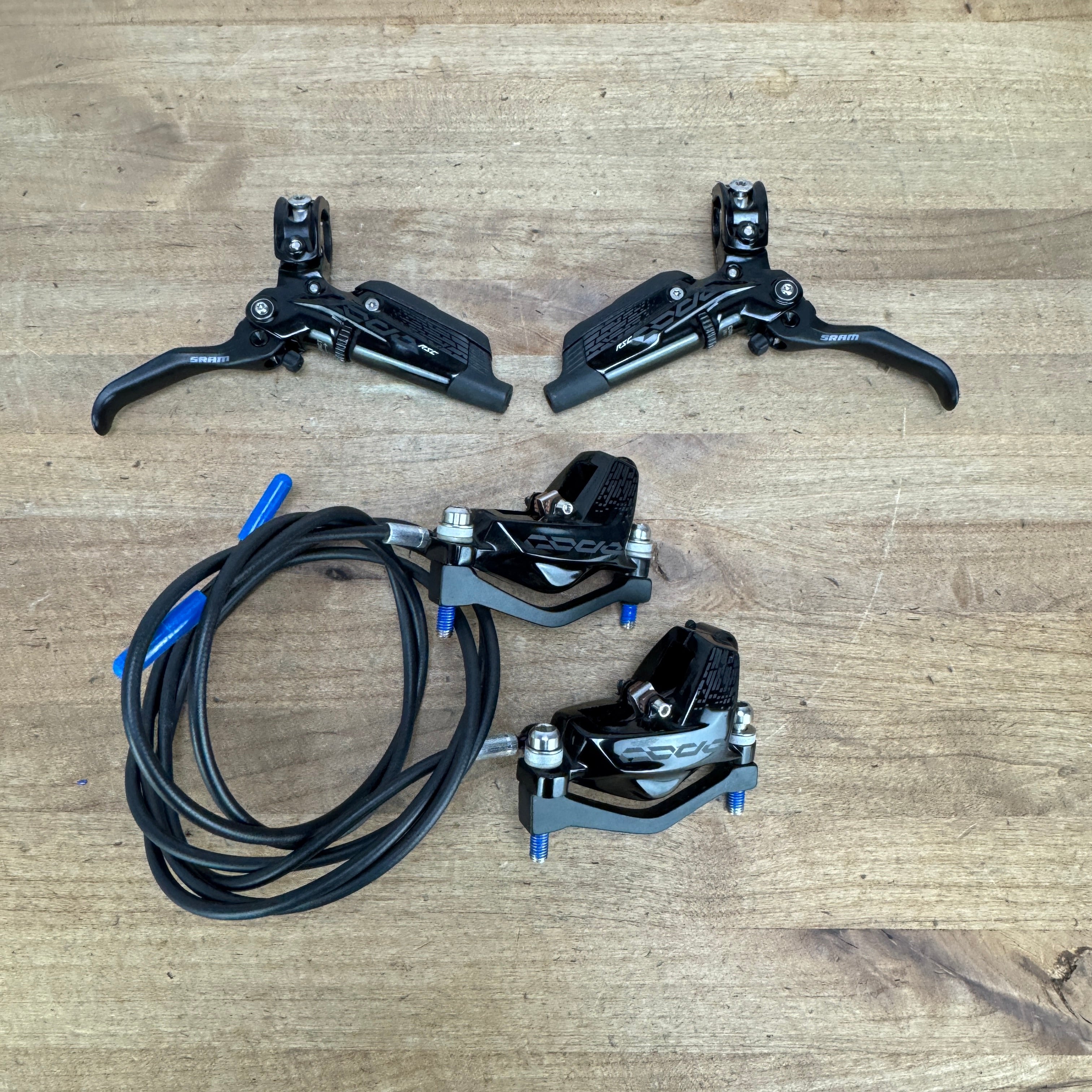 Ridden Once! SRAM Code RSC 4 Piston Disc Brake Mountain Bike