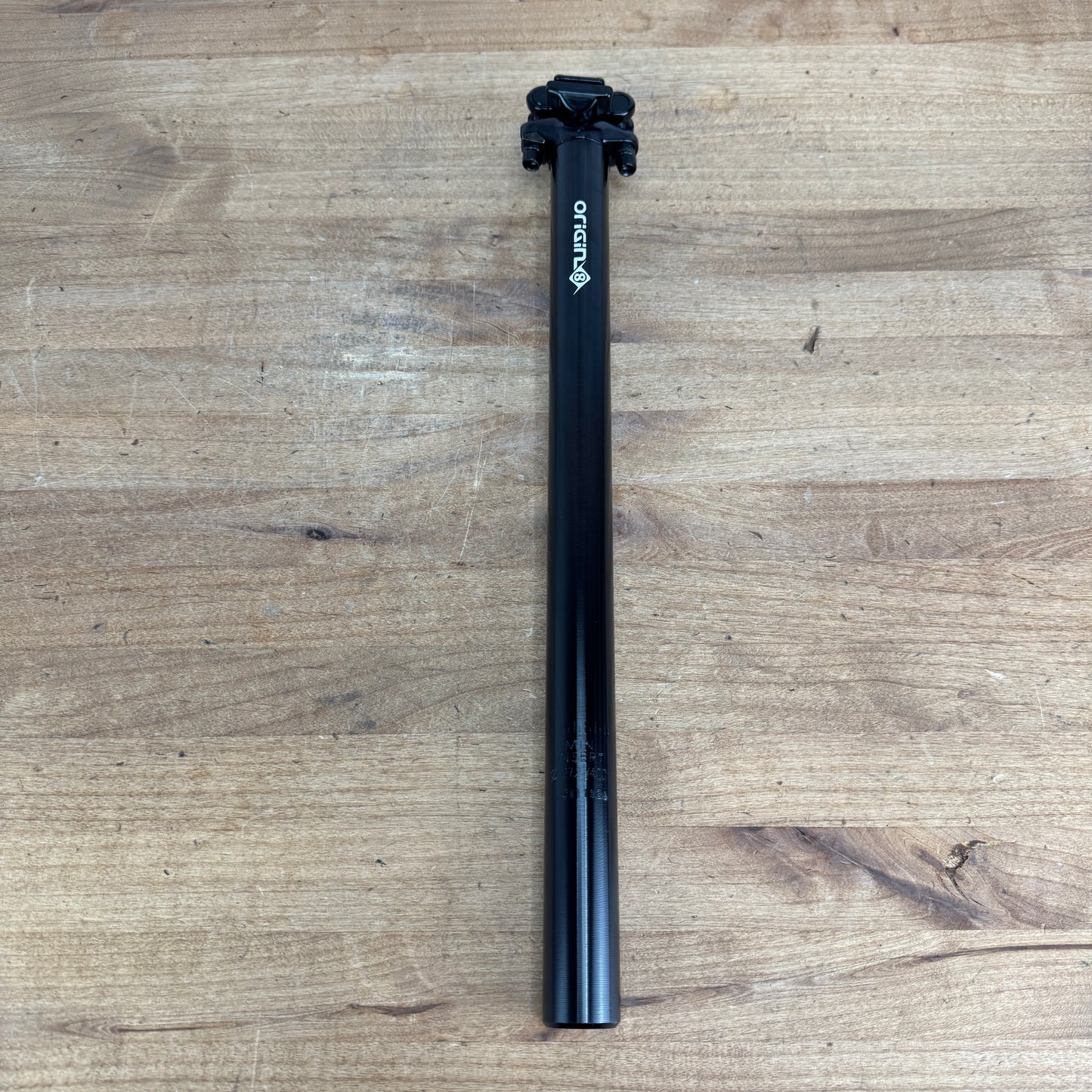 Origin 8 Alloy 27.2mm x 400mm Zero Setback Bike Seatpost 329g