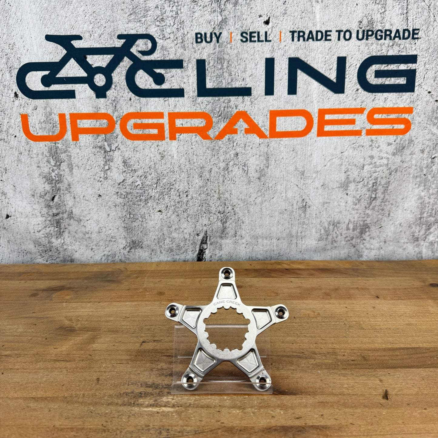 Cane Creek 2x Titanium eeWings 5-Bolt 110mm 3-Bolt Direct-Mount Spider w/Bolts
