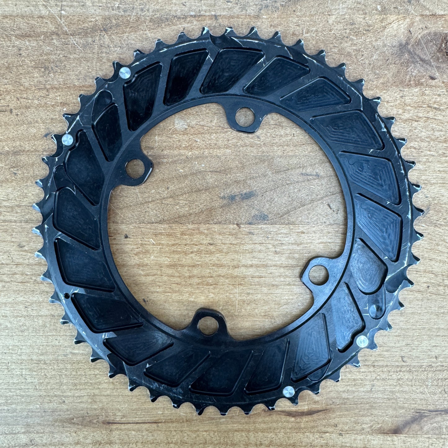 Low Mile! Rotor Aero Round 12-Spd AXS 50/37t 110mm 4-Bolt BCD Chainring Set 183g