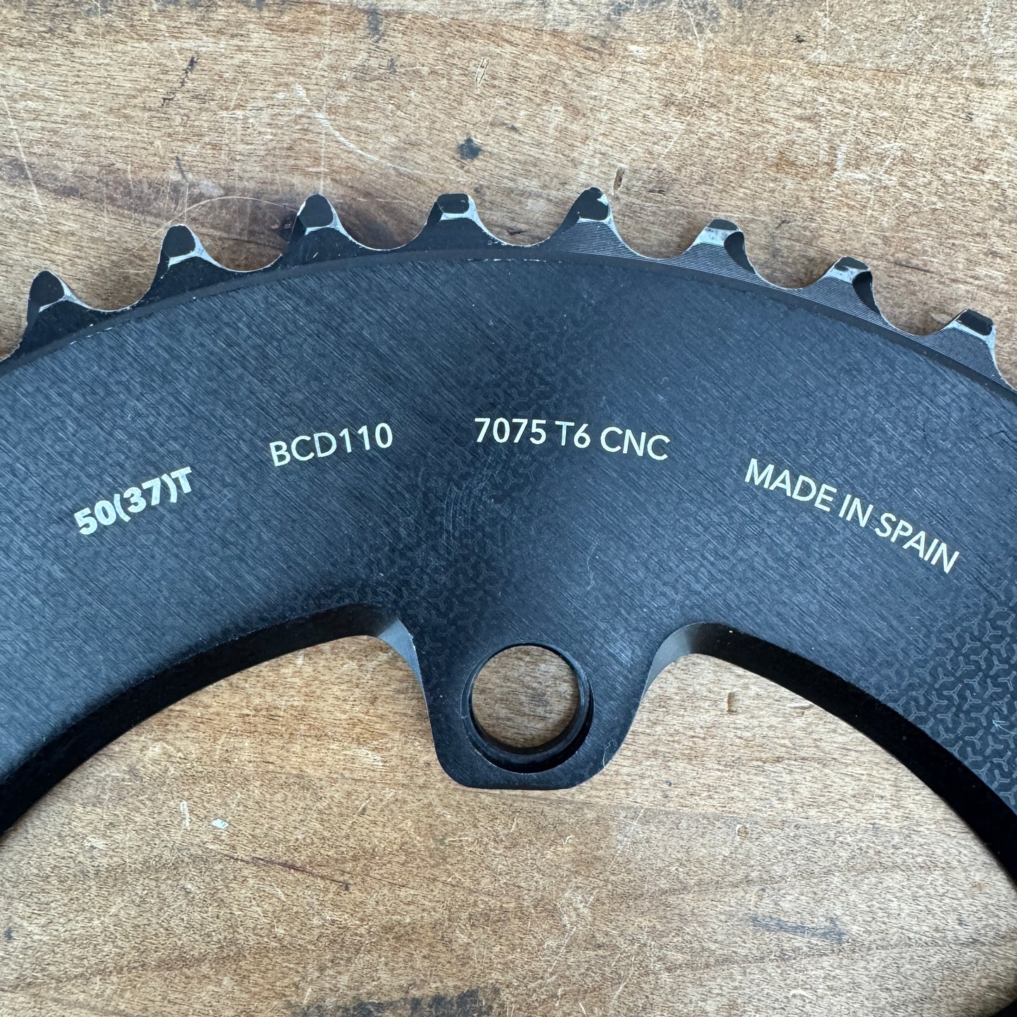 Low Mile! Rotor Aero Round 12-Spd AXS 50/37t 110mm 4-Bolt BCD Chainring Set 183g