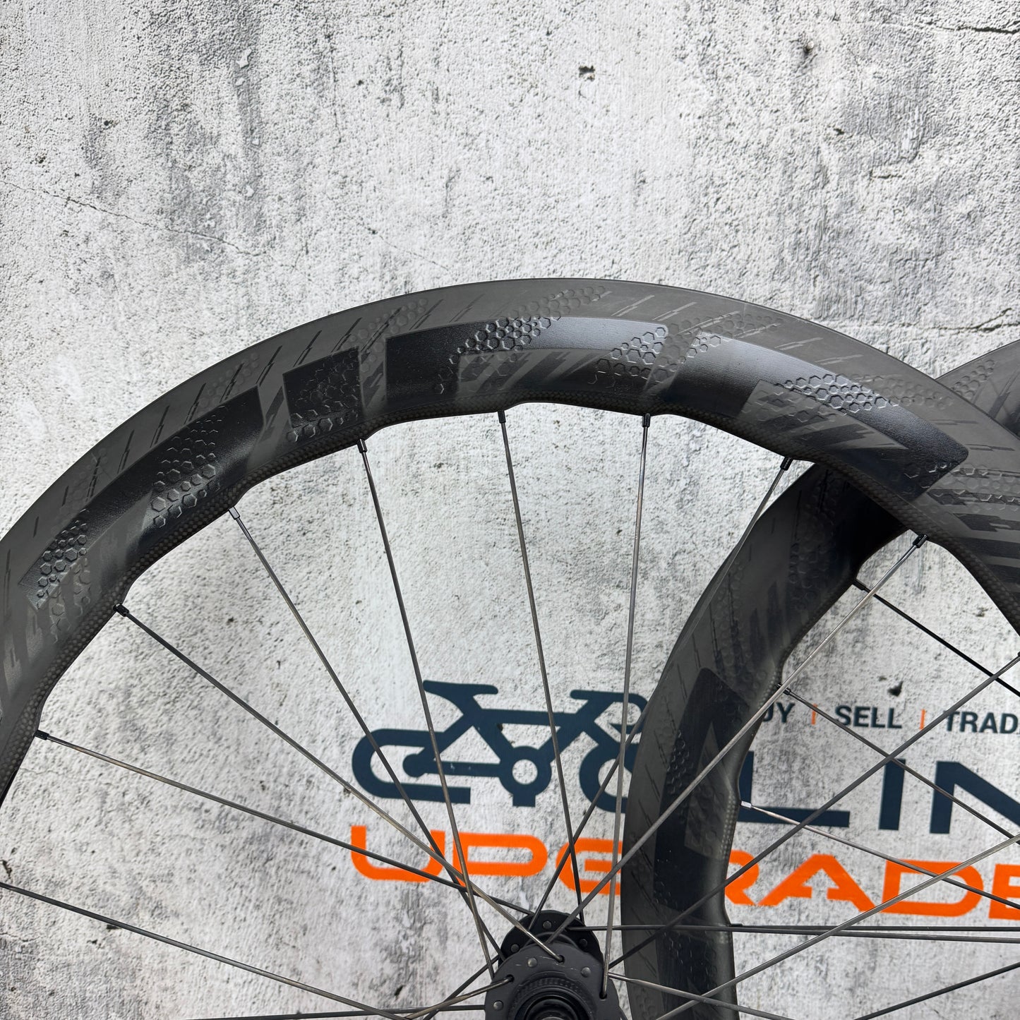 Mint! Zipp 454 NSW Carbon Tubeless Hookless Disc Wheelset 700c 1454g