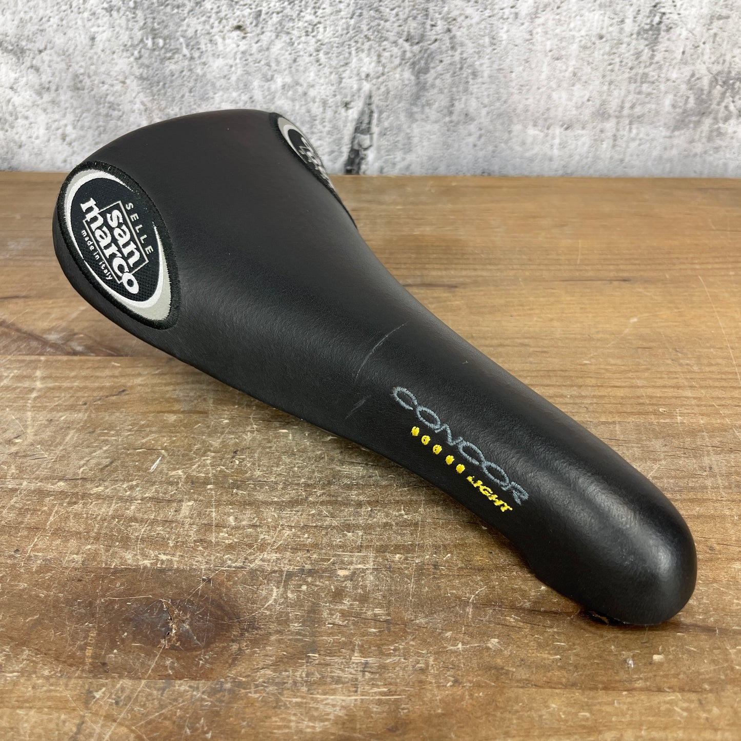 2003 Selle San Marco Concor Light 128mm Ti Rails Road Bike Saddle 215g